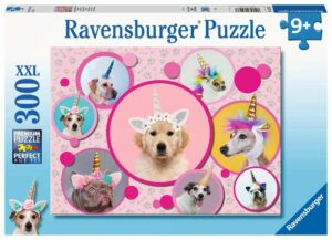 Knuffige Einhorn-Hunde