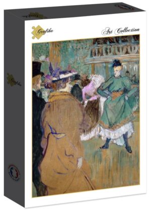 Henri de Toulouse-Lautrec: Quadrille at the Moulin Rouge, 1892