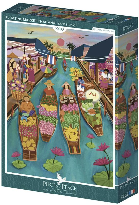 Floating Market, Thailand / Schwimmender Markt, Thailand