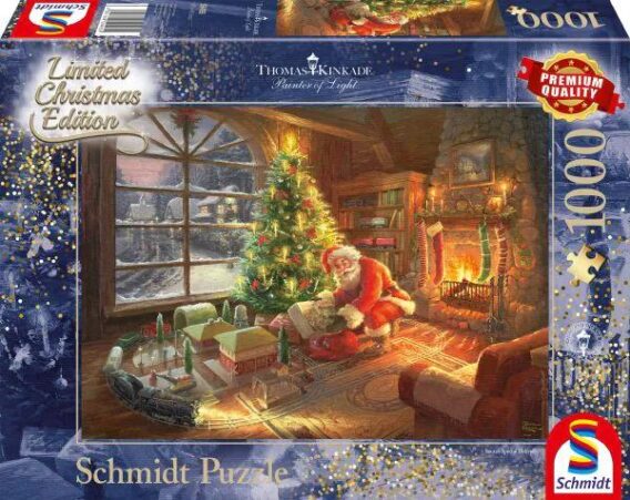 Thomas Kinkade: Der Weihnachtsmann ist da! (Limited Edition)