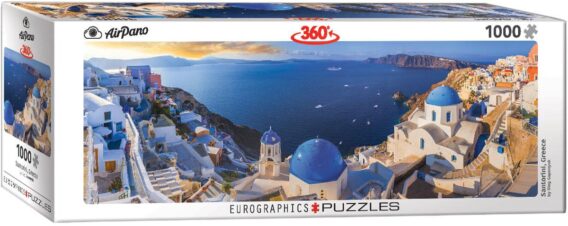 Santorini, Greece / Griechenland (Panorama-Puzzle)