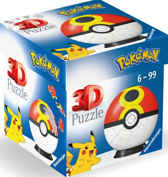 Pokémon Pokéballs: Repeat Ball (3D-Puzzle-Ball)