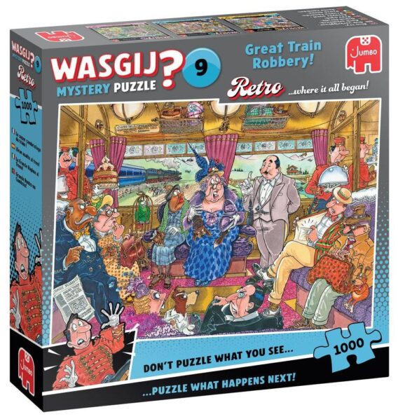 Wasgij Retro Mystery 9: Großer Zugraub / Great Train Robbery