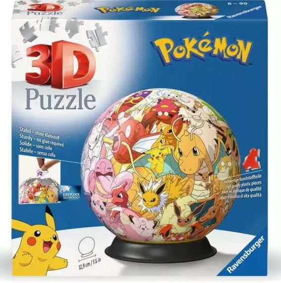Pokémon Pokéballs: Kanto Region Ball (3D-Puzzle-Ball)