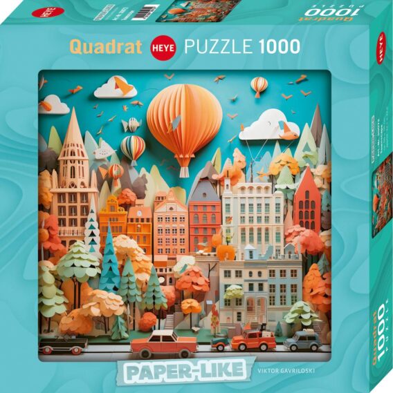 Paper-Like Townscape