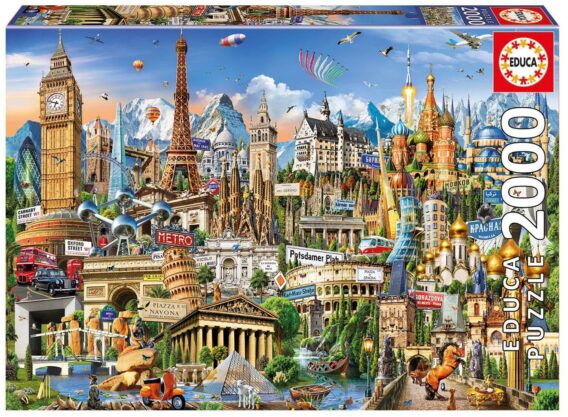 Europe Landmarks / Sehenswürdigkeiten Europas