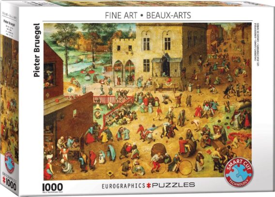 Pieter Bruegel d. Ä.: Die Kinderspiele, 1560