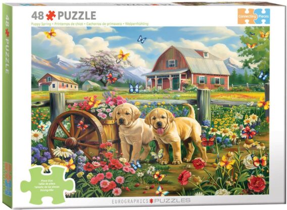 Connecting Pieces: Welpenfrühling / Puppy Spring