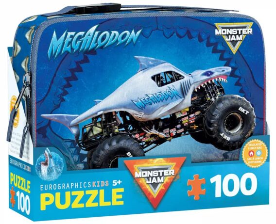 Monster Jam Puzzle & Lunch Box Megalodon