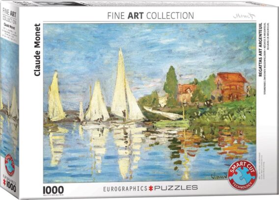 Claude Monet: Regatta at Argenteuil / Régates à Argenteuil, 1872