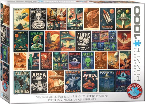 Vintage Alien Posters