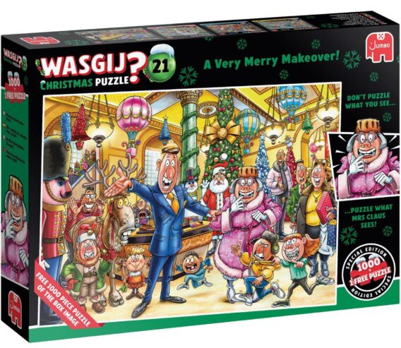 Wasgij Christmas 21: A very Merry makeover!